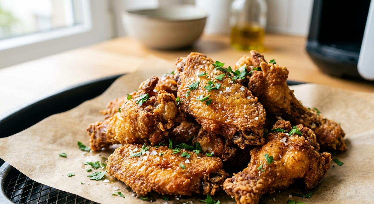 Crispy Air Fryer Chicken Wings
